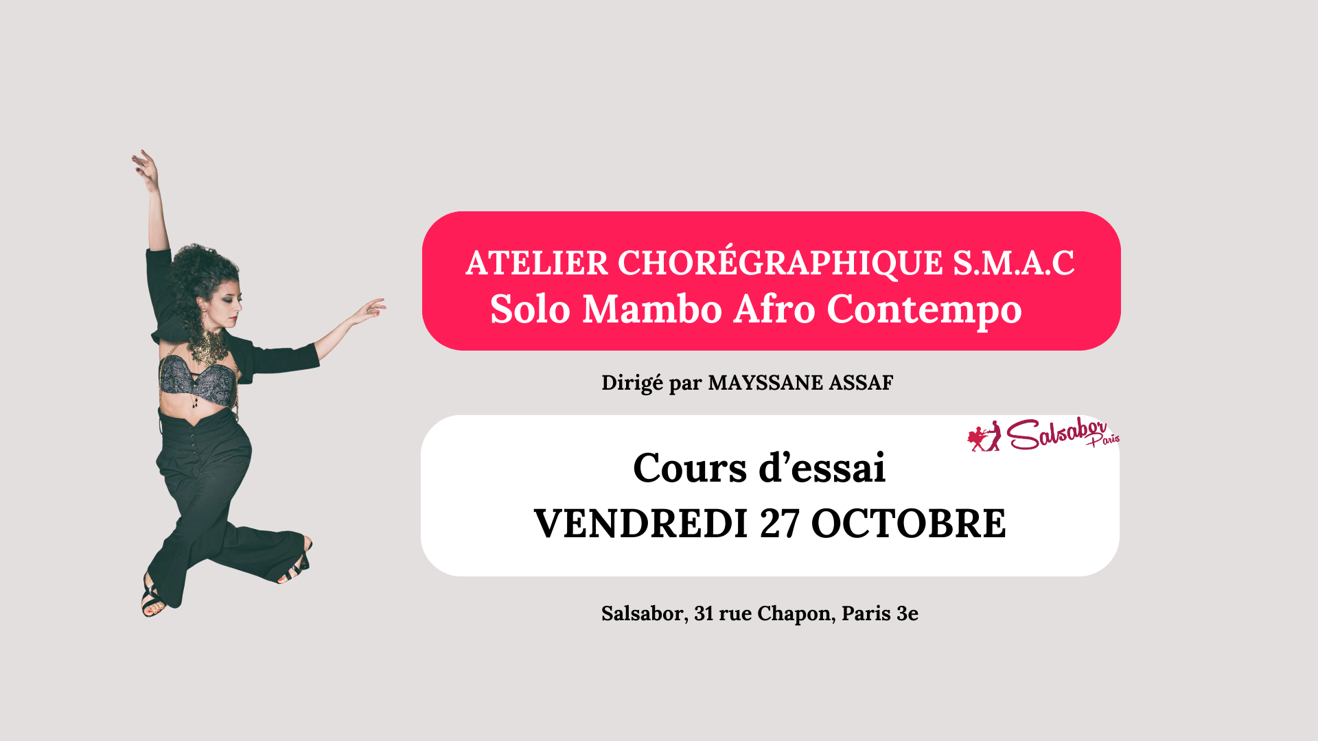 Atelier chorégraphique SMAC by Mayssane Assaf