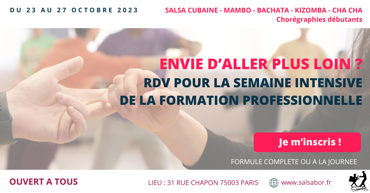 SEMAINE INTENSIVE FOR PRO SALSABOR