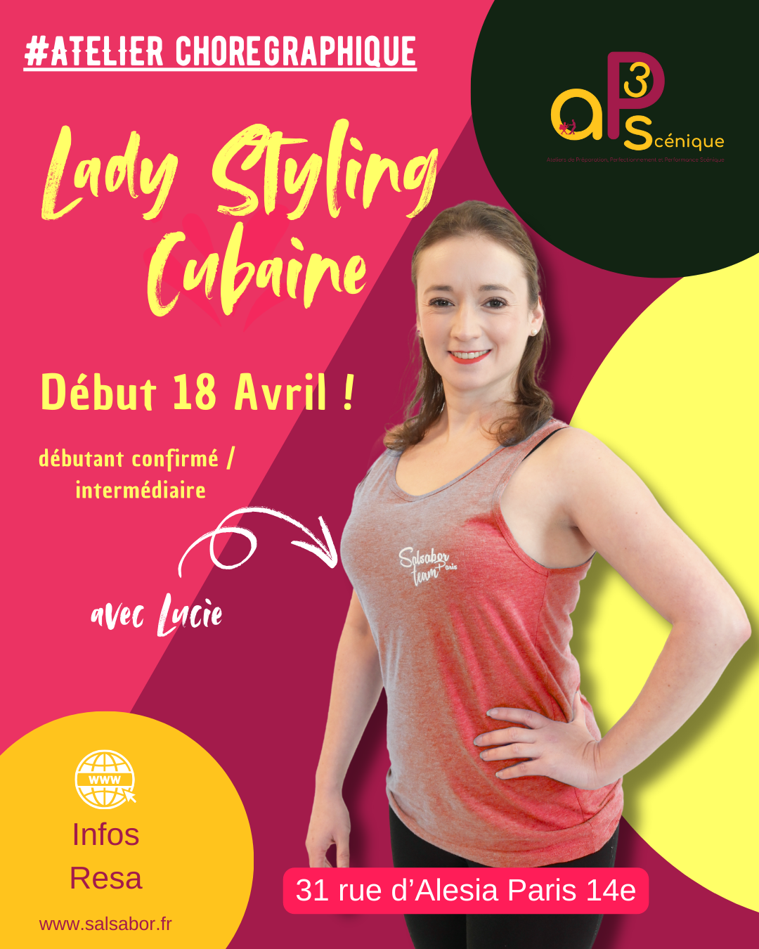 Atelier Lady Styling Cubaine avec Lucie