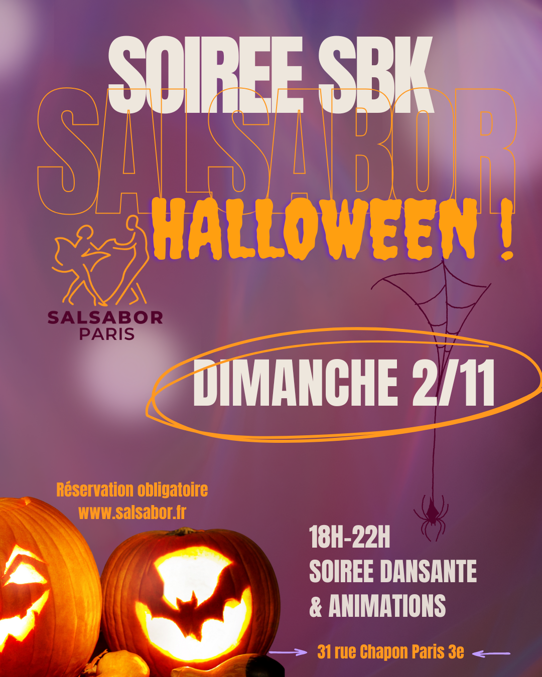 SOIREE SMBK HALLOWEEN BY SALSABOR