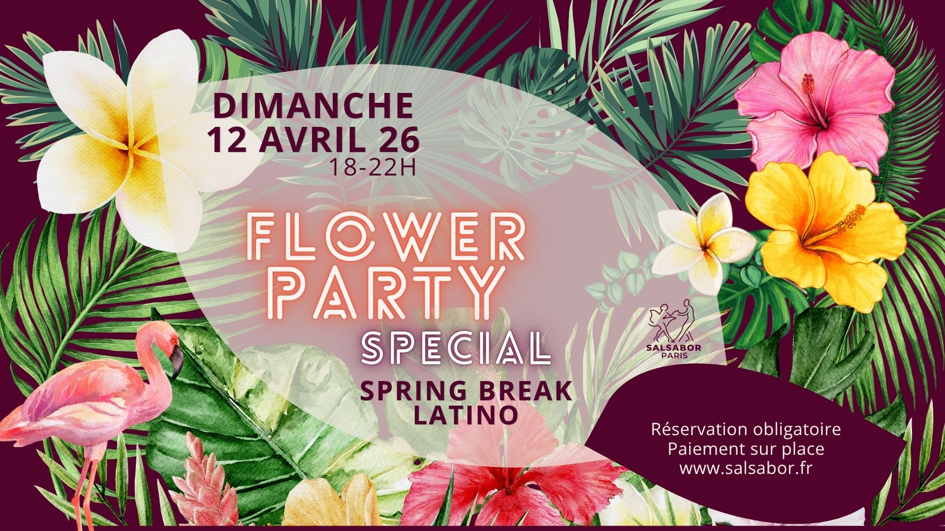 Soirée SMBK Flowers by Salsabor