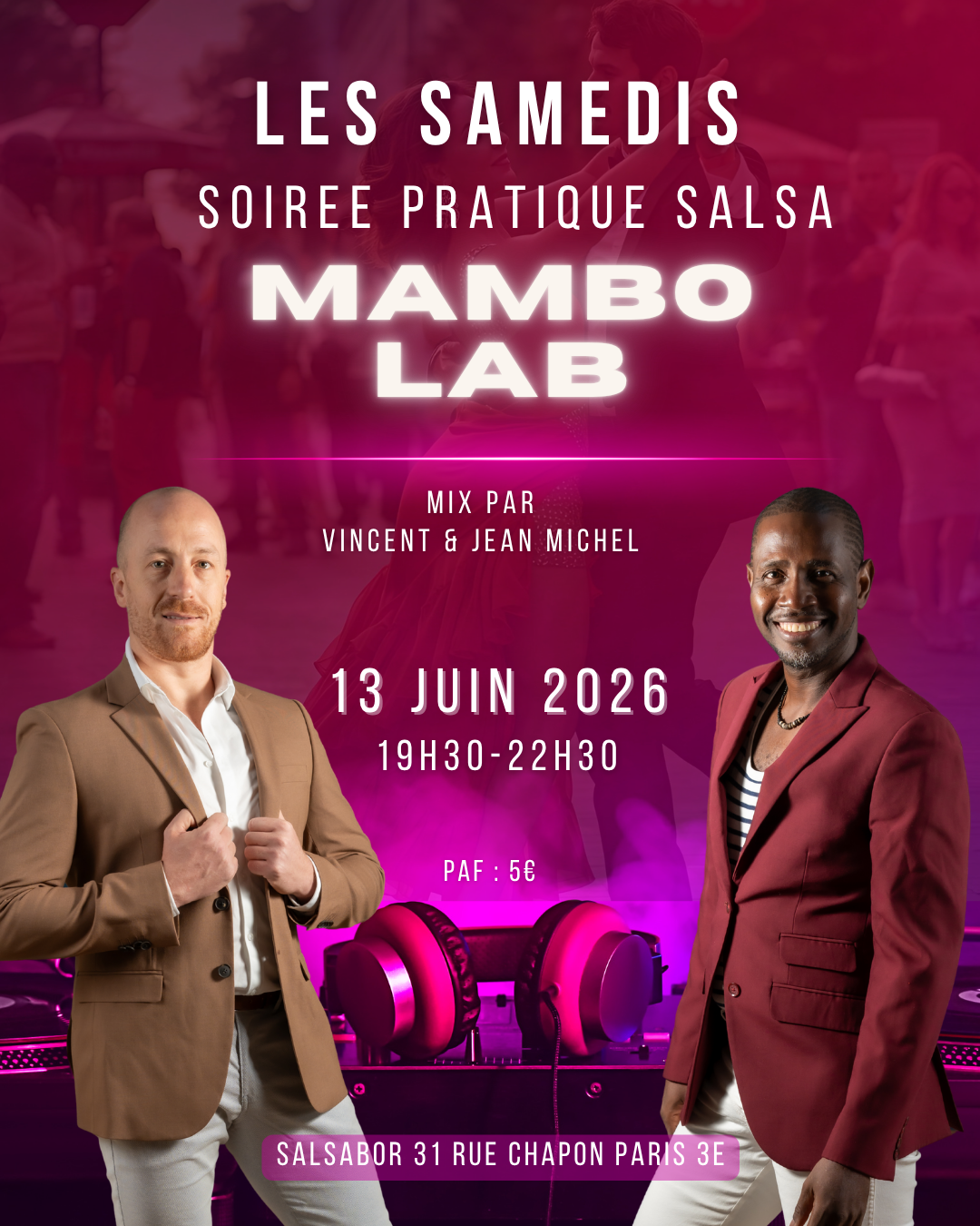 SOIREE PRATIQUE MAMBO LAB