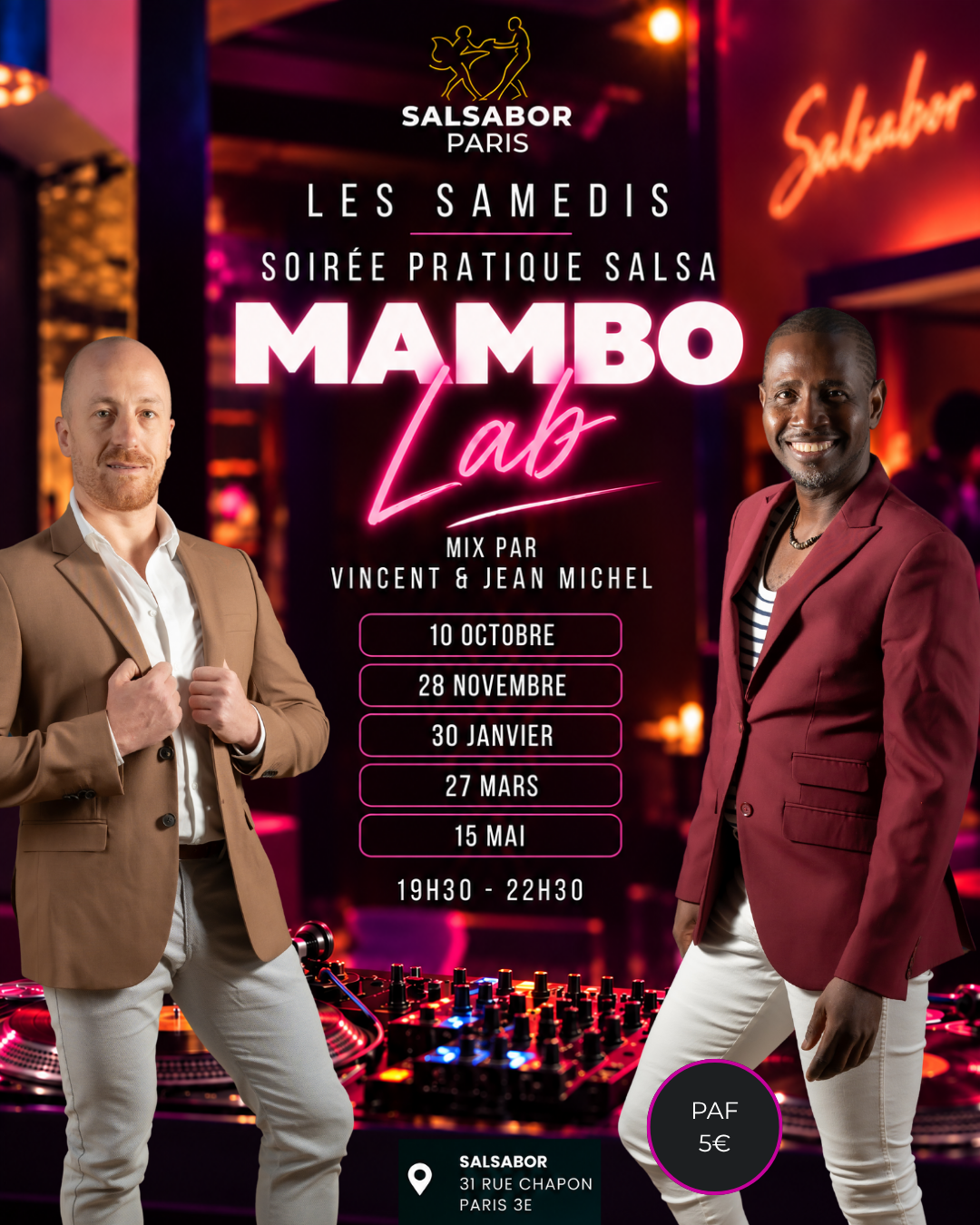 SOIREE PRATIQUE MAMBO LAB