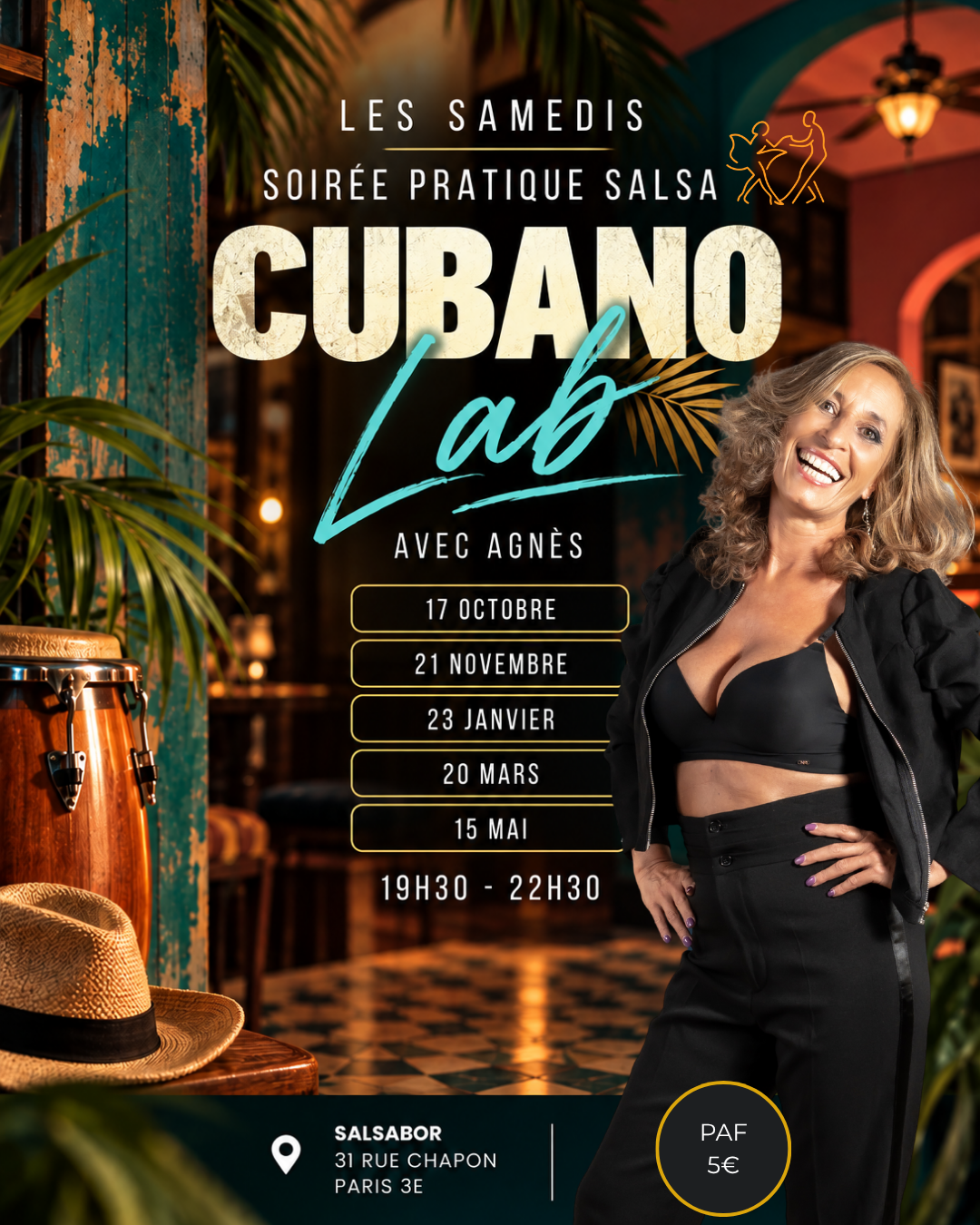 SOIREE PRATIQUE CUBANO LAB